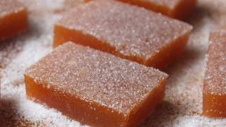 Fresh Peach Candy  Peach Gelee Recipe  Jellied Peach Sweets [upl. by Sclar427]