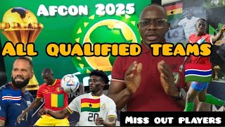 All Afcon 2025 Qualified Teams And Everything You Need To Know [upl. by Moira]