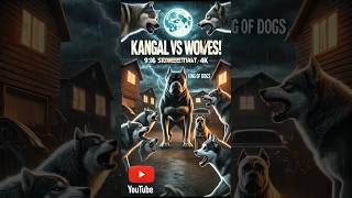 Wolf Pack vs Guard Dogs Who Wins😱 shorts pitbull kangal [upl. by Bokaj]