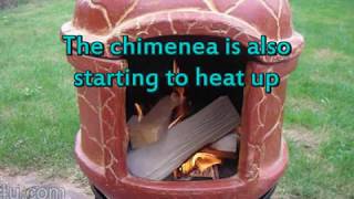 How to Start a Fire in a Chimenea [upl. by Ecneps128]