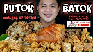 PUTOK BATOK  MUKBANG PHILIPPINES  FILIPINO MUKBANGER  collaboration w ewicmukbang [upl. by Dowdell105]