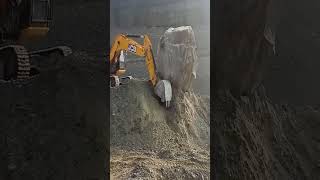 100 tons of boulders excavated [upl. by Dewain202]