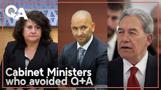 The Cabinet Ministers who refused QA interviews with Jack Tame  QA 2024 [upl. by Yam]