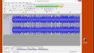 Using Audacity to edit curse words out of songs make clean version [upl. by Namielus608]