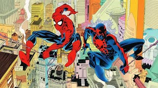 The First Encounter Between SpiderMan and SpiderMan 2099 [upl. by Ys]