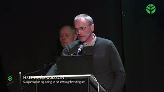 Hreinn Óskarsson  Skógarskaðar og aðlögun að loftslagsbreytingum [upl. by Cecilia]