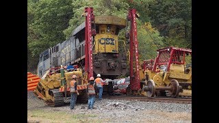 Changing a Traction Motor on an AC6000 [upl. by Sykes652]