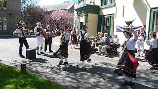 Morris Dancers Maypole Inn England [upl. by Haneekas]