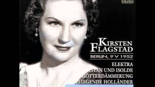 Liebestod  Kirsten Flagstad 1952 [upl. by Hgielac]