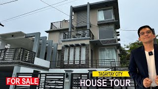 SOLD  THE HIGHEST POINT HOUSE AND LOT FOR SALE INSIDE GATED VILLAGE  HOUSE TOUR C58  TAGAYTAY [upl. by Damalas]