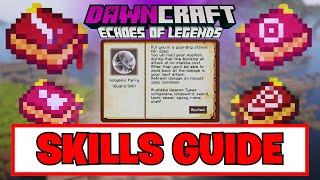 Complete Guide to the Best Skills in DawnCraft Echoes of Legends [upl. by Manas703]