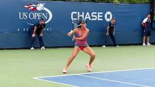 Ipek Soylu  US Open juniors 2013  Slow motion video 02 [upl. by Delia]