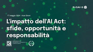 Limpatto della AI Act sfide opportunità e responsabilità [upl. by Dez]