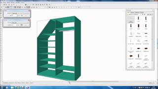 Projekt szafy pod skosem Skośna szafa [upl. by Drice]