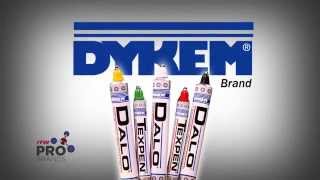 DYKEM DALO amp TEXPEN STEEL TIP PAINT MARKERS Writing on any surface [upl. by Jeremias443]