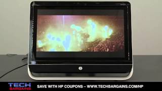 HP Pavilion TouchSmart 23 All In One Video Review HD [upl. by Trub312]