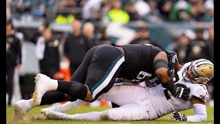 Jordan Mailata vs Saints [upl. by Redyr]