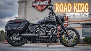 HARLEY DAVISON 2020 ROAD KING SPECIAL PERFOMANCE BAGGER  T BARS  CLUB STYLE  TEST RIDE [upl. by Adnovoj]