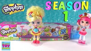 Shopkins Season 1 Alpha Soup Mega 20 Pack Opening  PSToyReviews [upl. by Ogeid]