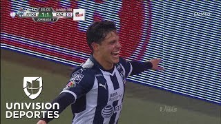 Alfonso González cierra la pinza y marca el 21 sobre Cruz Azul [upl. by Onavlis]