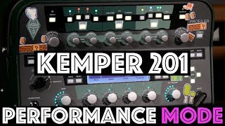 Kemper 201 Performance Mode  Kemper Tips and Tricks [upl. by Akinajnat]