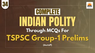 Indian Polity through MCQs for TSPSC Group1 Prelims Union Legislature  Parliamentary Committees2 [upl. by Gerlac]