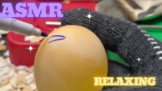 ASMR peel the shiny eggs 5 asmr relaxing [upl. by Imoian]