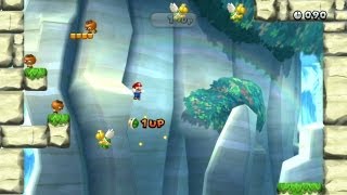 New Super Mario Bros U  Spin Jump Get Dizzy Gold Medal [upl. by Eremehc478]