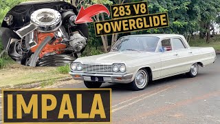 IMPALA clássico com V8 e cambio de 2 marchas [upl. by Ahsoym]