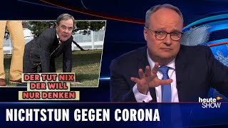 Die dritte Welle rollt – Bund und Länder versinken im Streit  heuteshow vom 09042021 [upl. by Laehplar476]