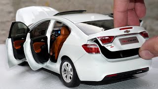 Unboxing of Chevrolet Cruze 118 Diecast Model Car  Adult Hobbies [upl. by Oicram615]