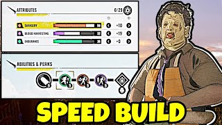 LEATHERFACE SPEED Build Texas Chainsaw Massacre Game [upl. by Yetta286]