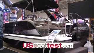 2015 Bayliner Element XR7 Review PowerBoat TV [upl. by Bocoj773]