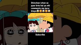 shinchan and ichan lovestory 😘🤯shocking shortvideos viralvideos shinchan lovestory shorts [upl. by Mayberry]