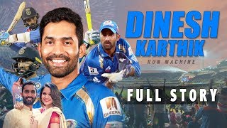 Dinesh Karthik Story  Biography  Kolkata Knight Riders Captain  IPL 2019 [upl. by Eerual]