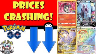 Pokemon GO TCG Prices are REALLY Crashing Pokémon TCG News [upl. by Carolin202]