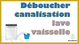 Comment déboucher canalisation lave vaisselle [upl. by Alleiram]