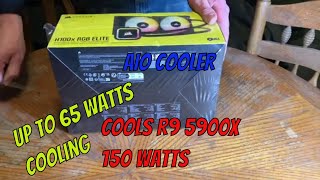 Unboxing Corsair H100x RGB Elite AIO [upl. by Tarrsus]