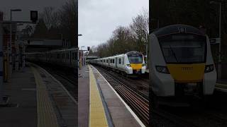 Thameslink Class 700 arrives at Otford 28th March 2024 [upl. by Balf191]