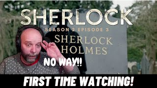 Sherlock S2E3 The Reichenbach Fall FIRST TIME REACTION  RIP [upl. by Auliffe]