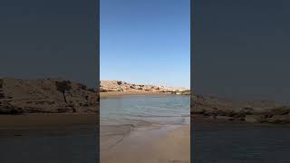 PersianGulf Qeshm Island￼Iran Travel￼Beach￼ Look up the blue clear waters of the Persian gulf￼￼ [upl. by Nyvrem]