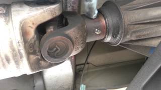 Reduce GMC Sierra Drive Shaft Clunk  Slip Yoke Grease Fitting Install  HOW TO [upl. by Sucirdor783]