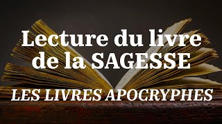 SAGESSE Bible en Français Courant  Apocryphes [upl. by Sommer534]