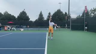 Stefanos Tsitsipas Στέφανος Τσιτσιπάς practice National Bank Open Montreal 2024 [upl. by Eadith]