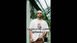 LA CALLE ME LLAMA  DEKKO PREVIEW [upl. by Kassity]