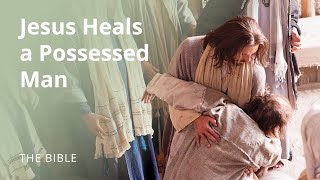 Luke 4  Jesus Heals a Possessed Man  The Bible [upl. by Drarig]