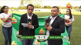 San Juan Huracán vs San Juan Gualjoco [upl. by Anrehs914]