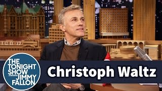 Christoph Waltz Explains Krampus to Jimmy Fallon [upl. by Allehcim]