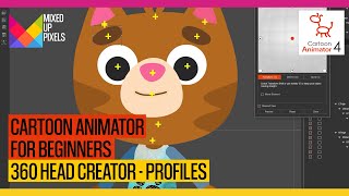 Cartoon Animator 4  360 Head Creator  Profiles cartoonanimator [upl. by Ellivro]