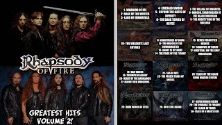 Rhapsody Of Fire Greatest Hits Volume 2 [upl. by Ajdan]